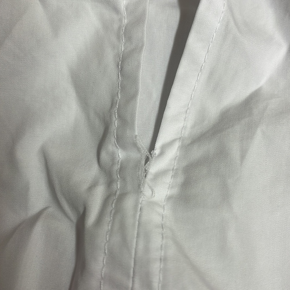 Madewell Poplin Flutter-Sleeve Mini Dress with Scoop Neck - Picture 8 of 11